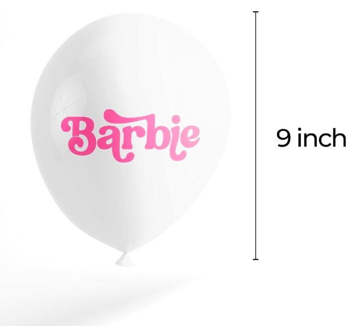 Barbie Printed Latex Balloons - Pack of 10 ALL PARTY SUPPLIES Pretty UR Party   