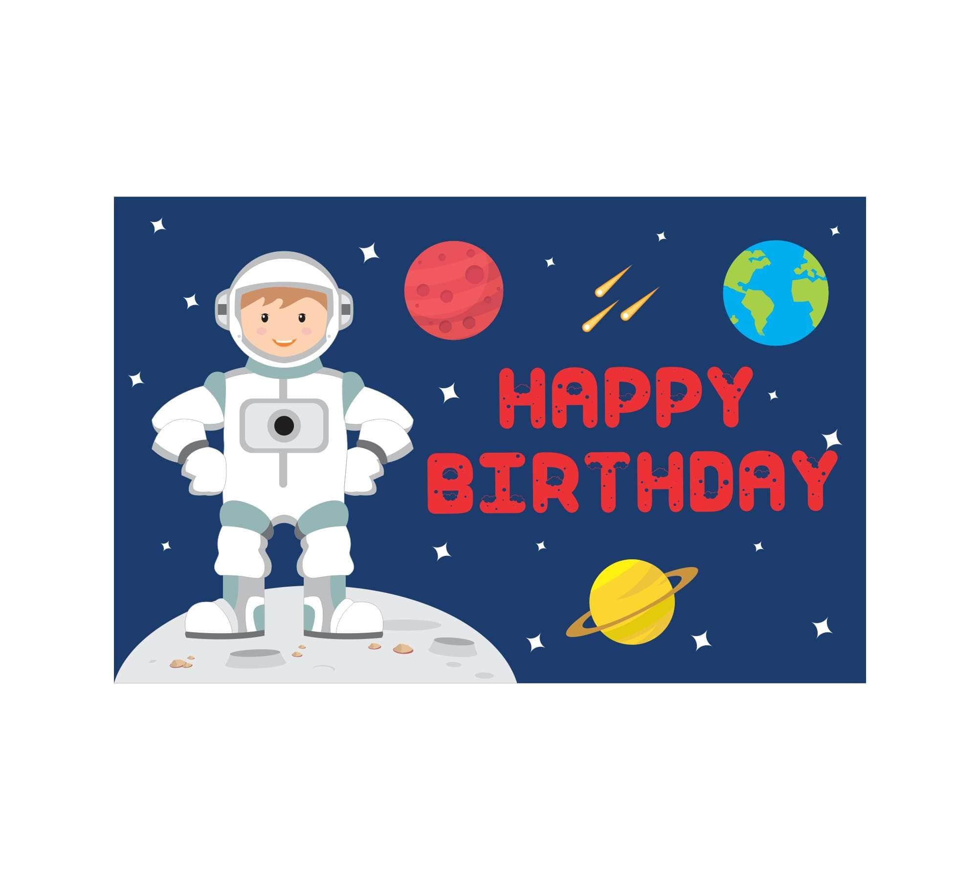 Space Theme Table Mats THEME PARTIES Pretty UR Party   