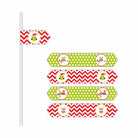 Christmas Owl Theme Drink Straws ALL PARTY SUPPLIES Pretty UR Party   