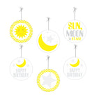 Sun and Moon Theme Danglers THEME PARTIES Pretty UR Party   