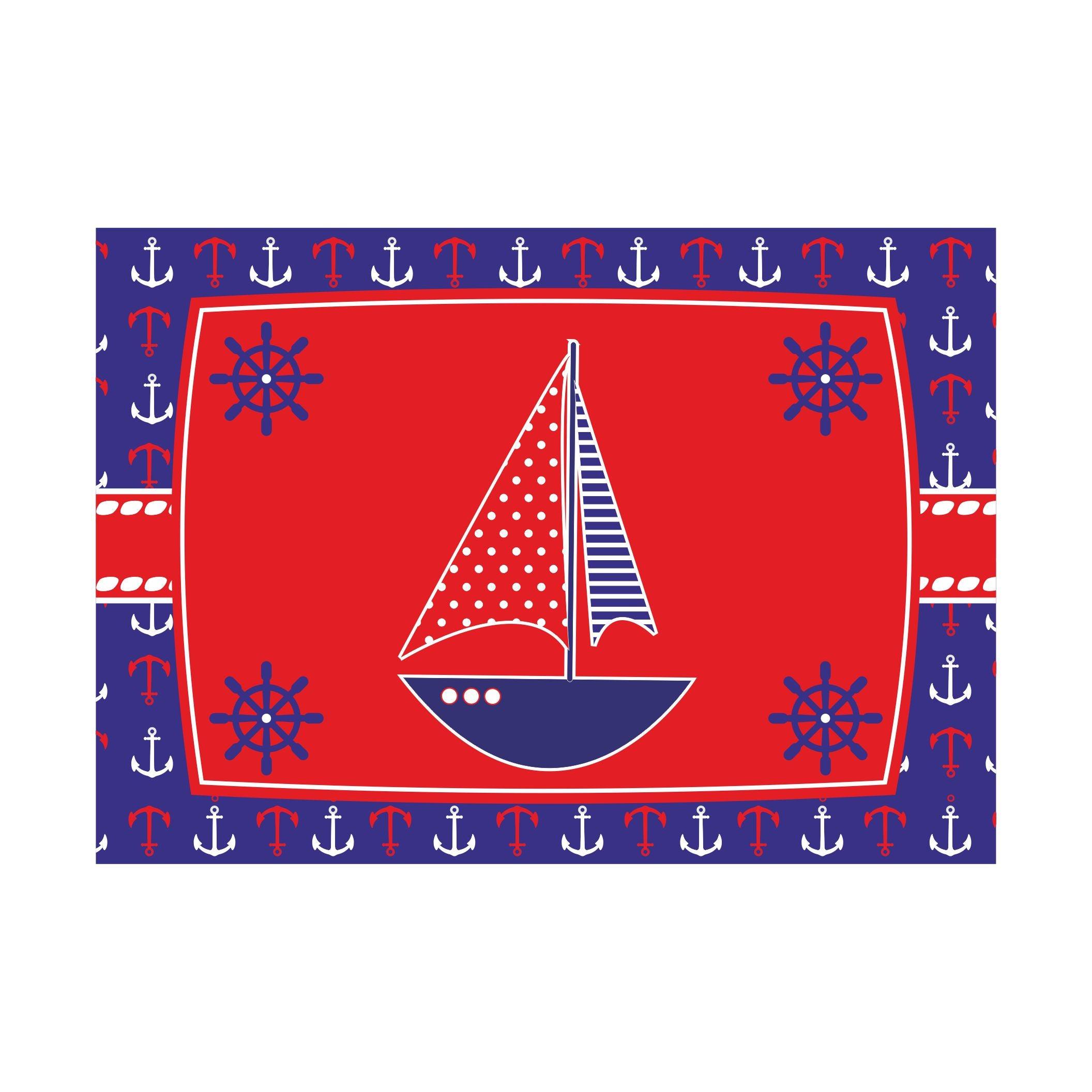 Nautical Theme Table Mats THEME PARTIES Pretty UR Party   