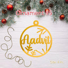 Personalized Acrylic Christmas Bauble 05 ALL PARTY SUPPLIES Pretty UR Party   