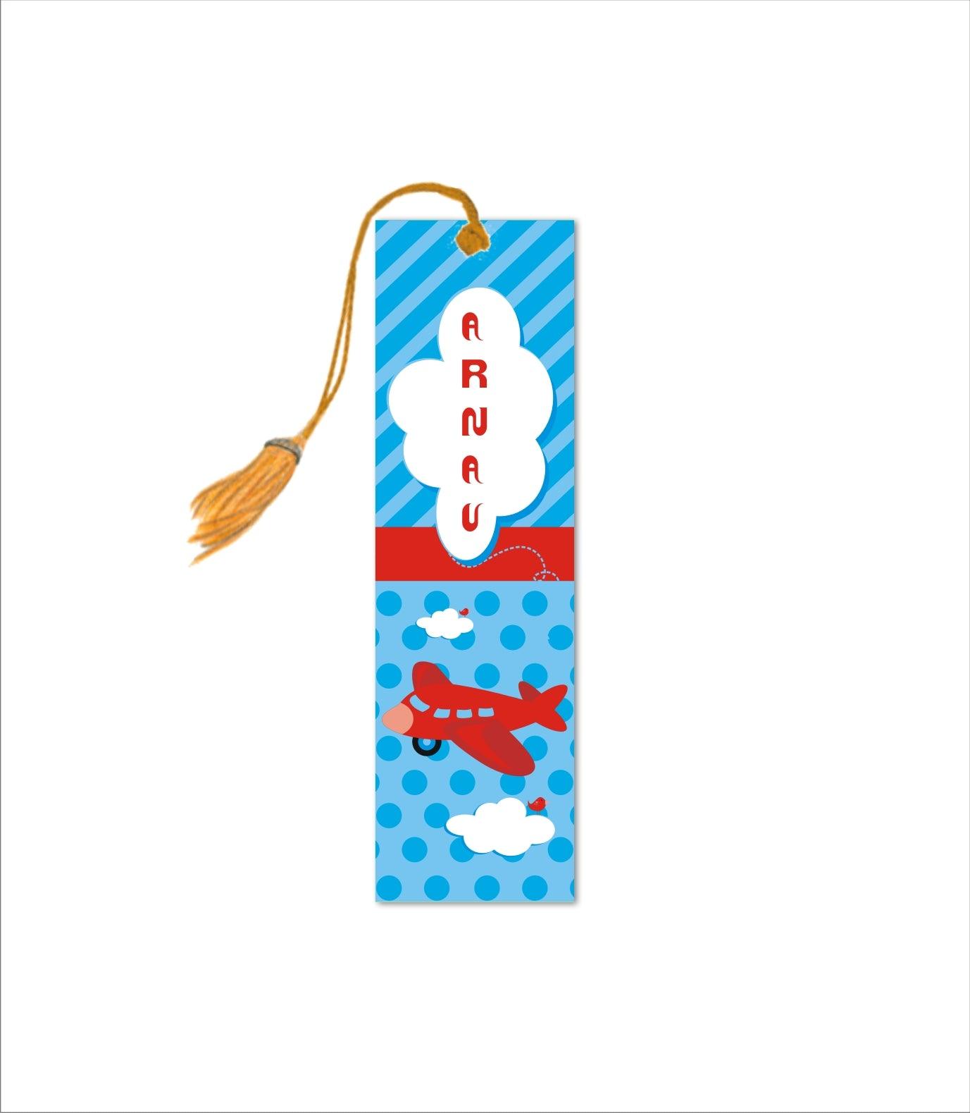 Airlines Inspired Bookmarks PERSONALISED Pretty UR Party   
