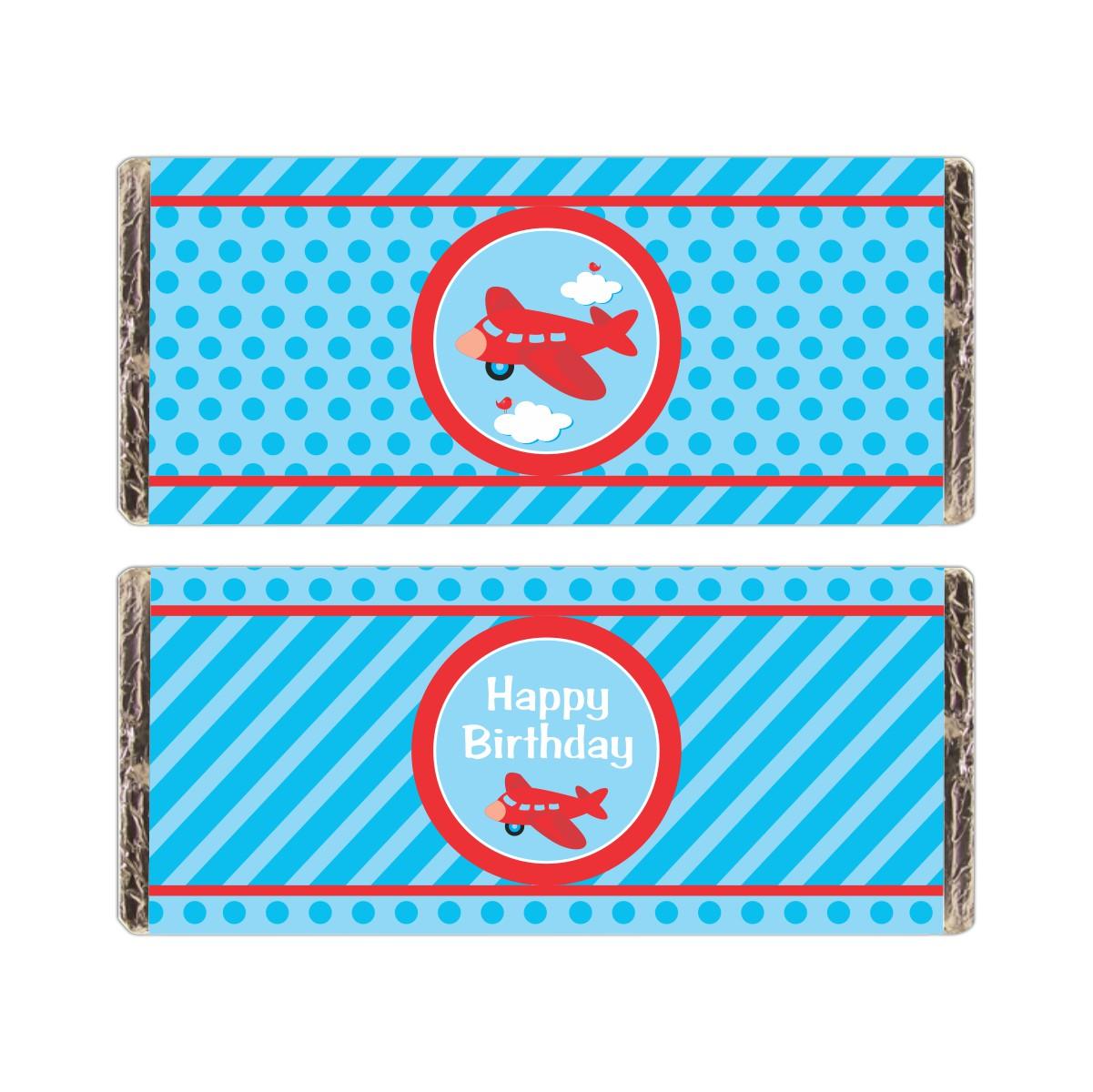 Airlines Chocolate Wrappers THEME PARTIES Pretty UR Party   