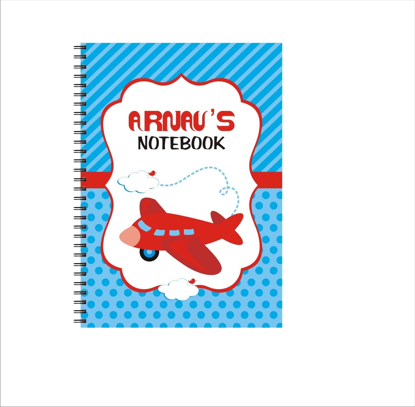 Airlines Inspired Note Books - 50 pages PERSONALISED Pretty UR Party   