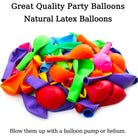 Multicolour Latex Balloon - Pack of 50 THEME PARTIES Pretty UR Party   