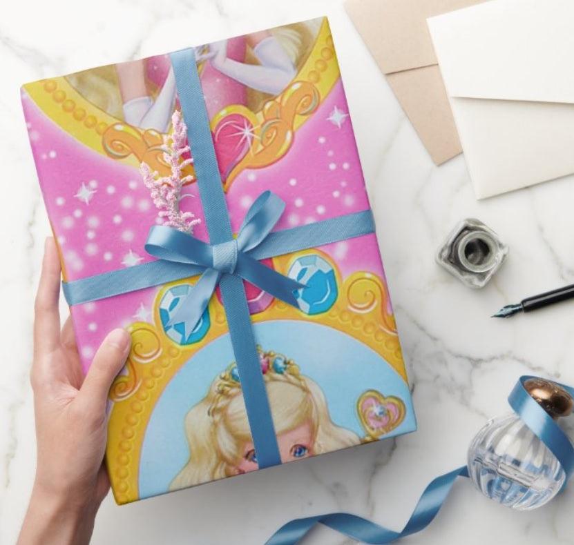 Barbie Wrapping paper (Pack of 5) ACCESSORIES Pretty UR Party   