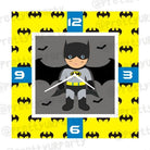 Personalised Batman Inspired Clock THEME PARTIES Pretty UR Party   