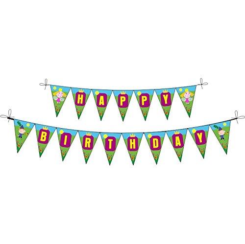 Ben and Holly's Little Kingdom Party Decorations Kit - 80 pc combo pack BIRTHDAYS Pretty UR Party   