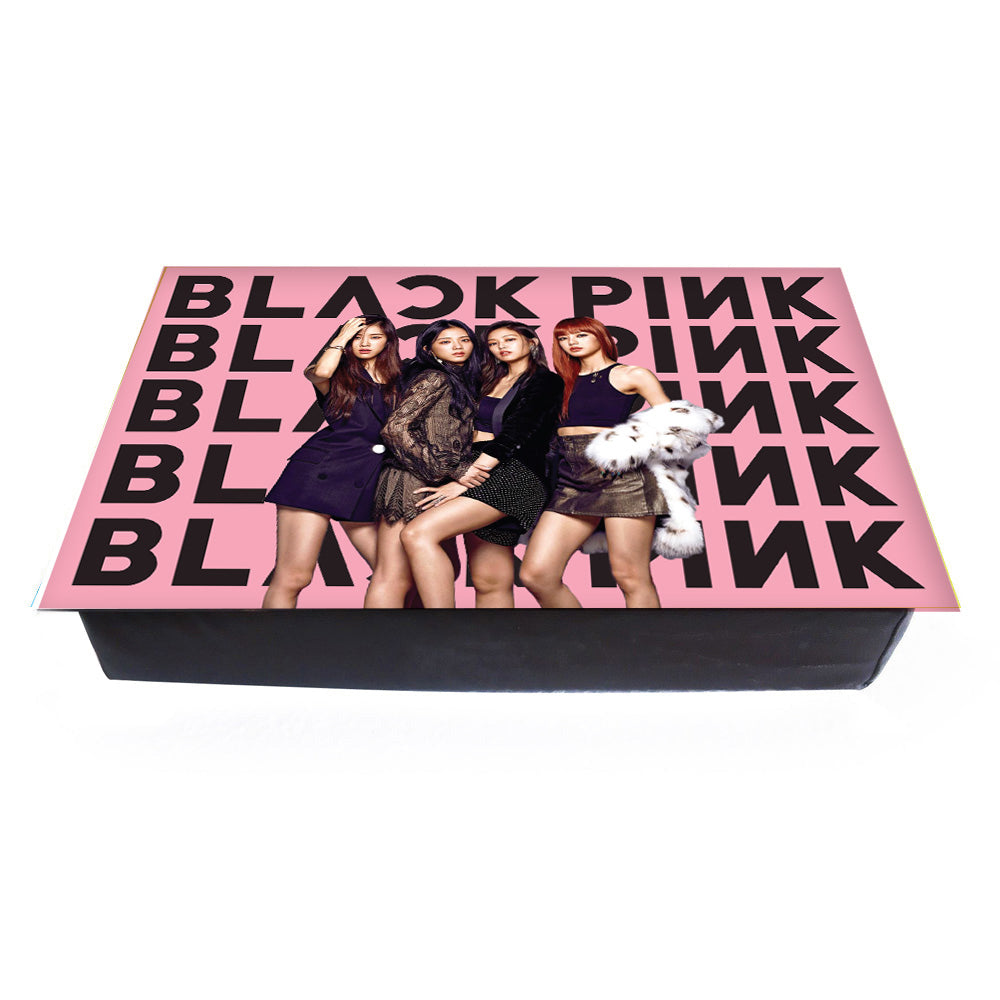 Black pink cushion best sale