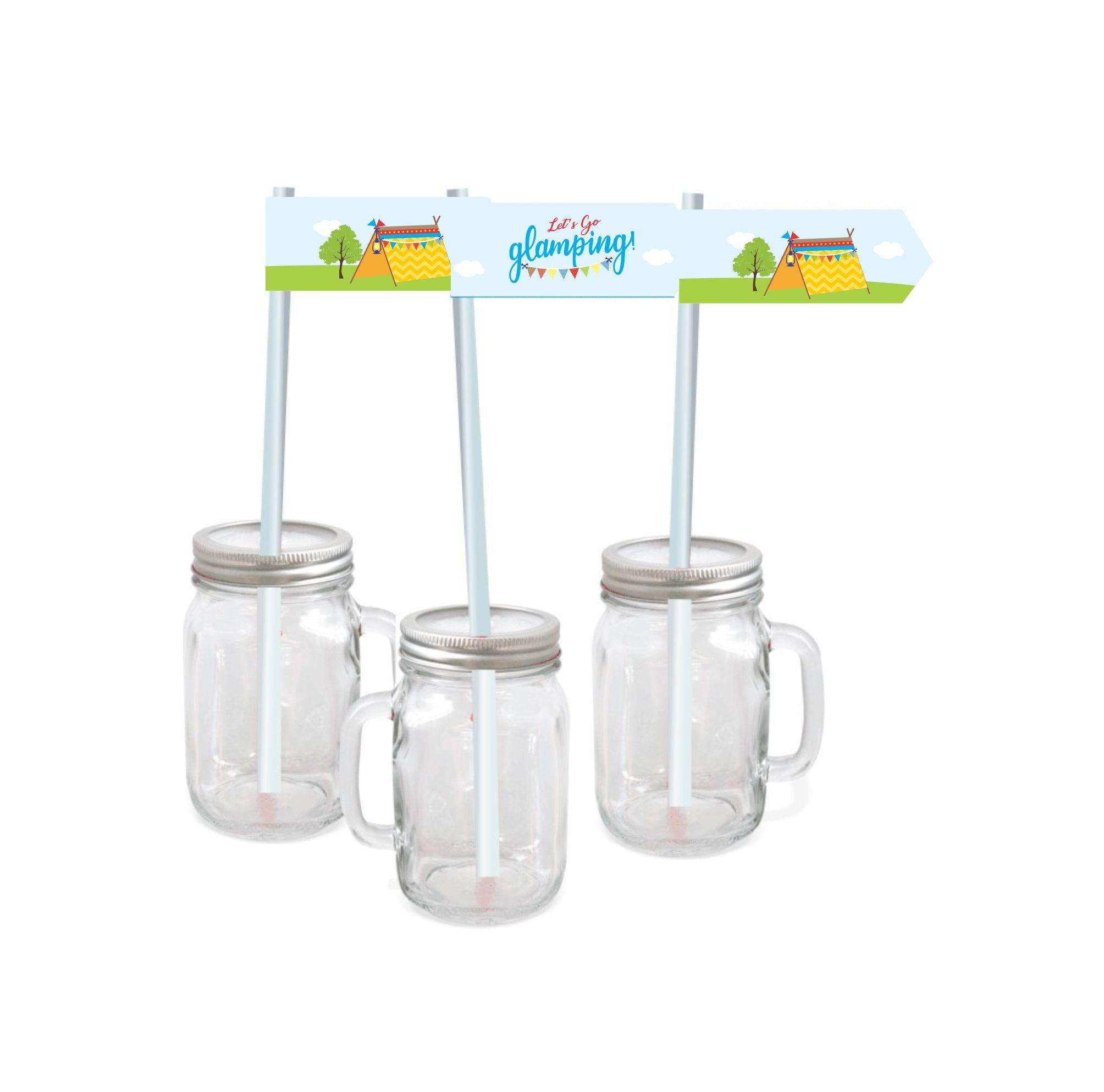 Camping Theme Drink Straws THEME PARTIES Pretty UR Party   