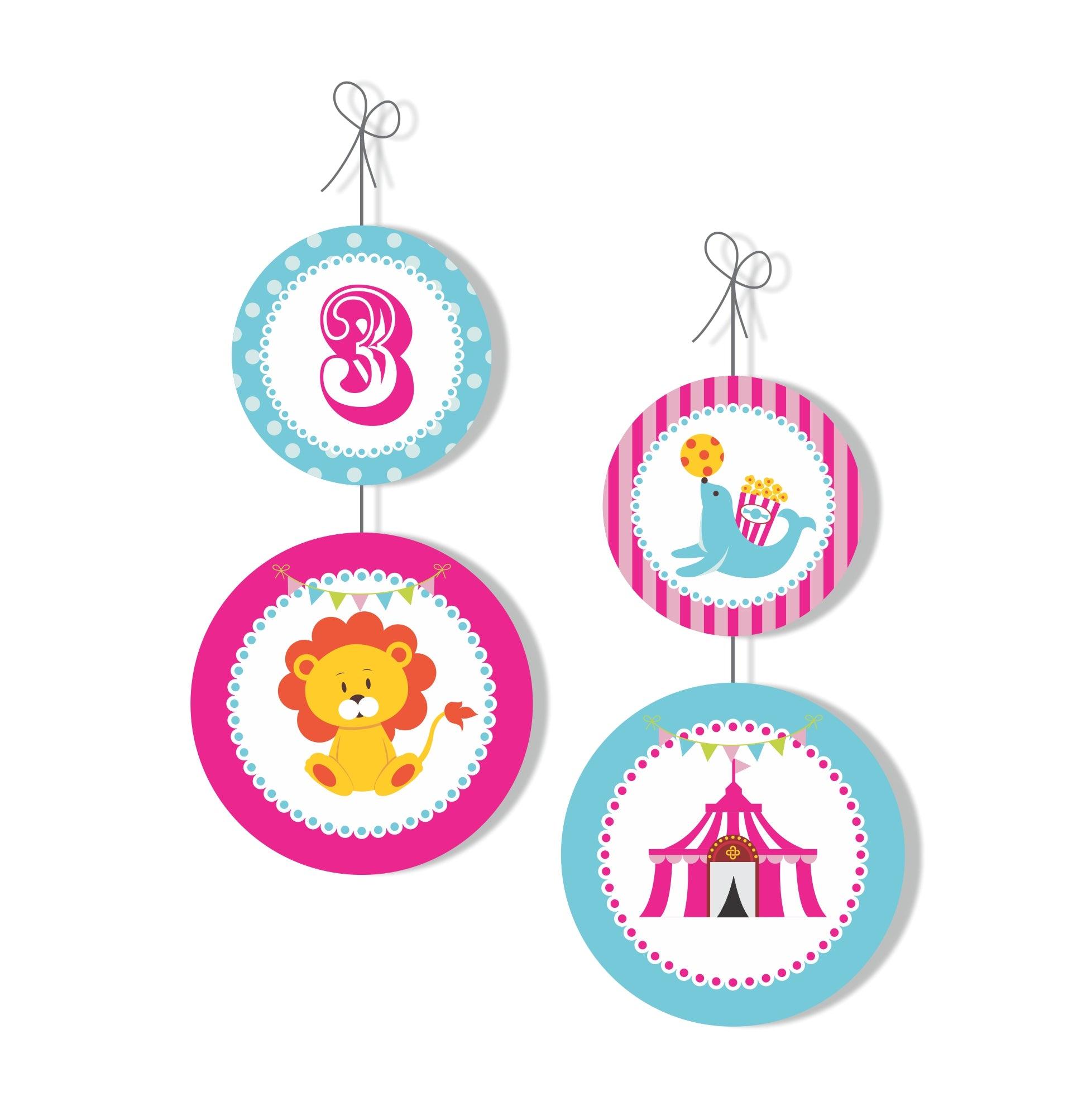 Girly Carnival Danglers THEME PARTIES Pretty UR Party   
