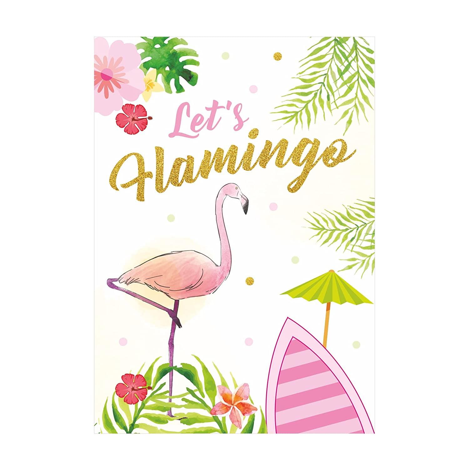 Flamingo Party Decorations Kit - 80 Pieces Combo pack PACKAGES Pretty UR Party   