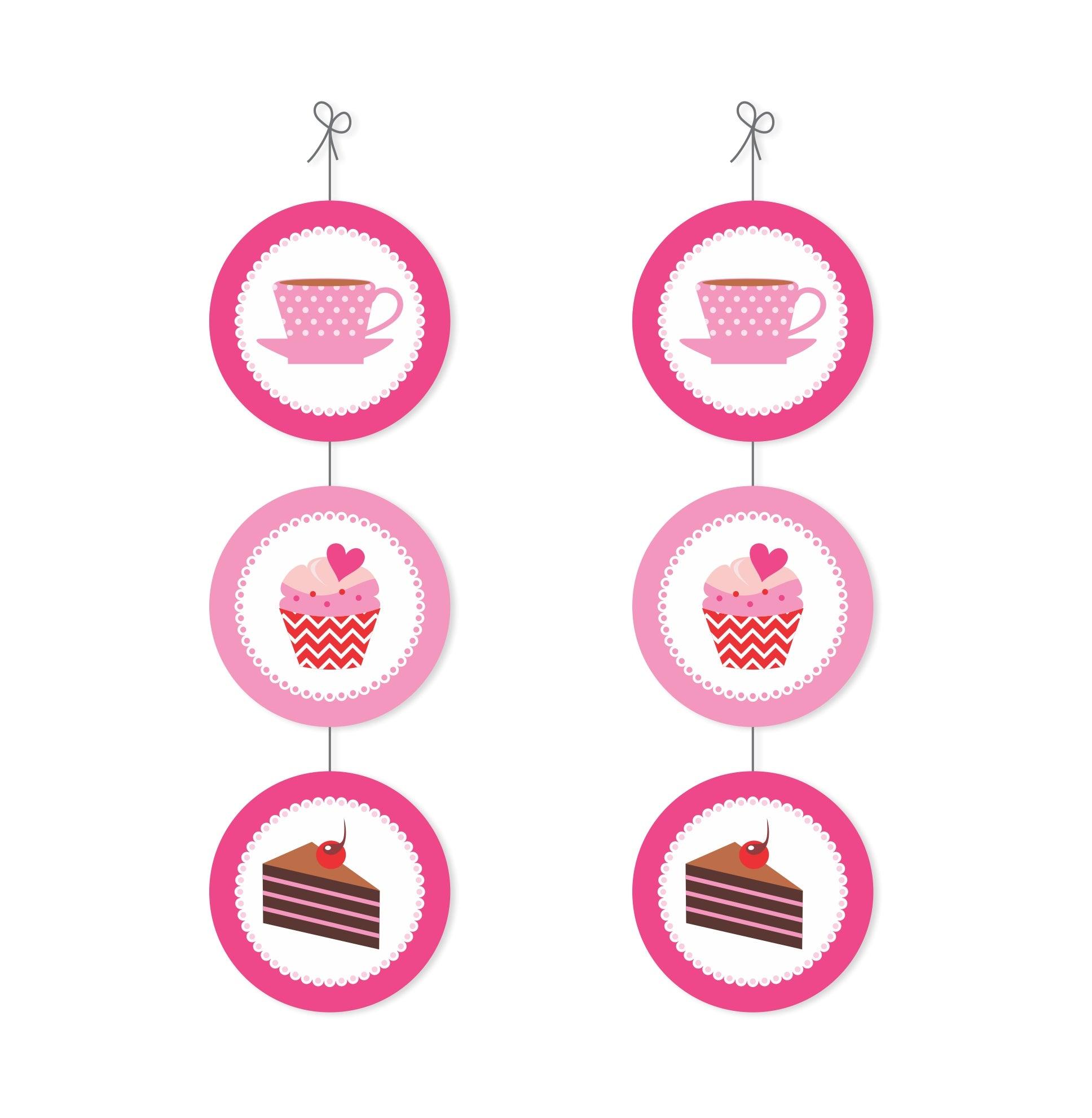 Cupcake Danglers THEME PARTIES Pretty UR Party   