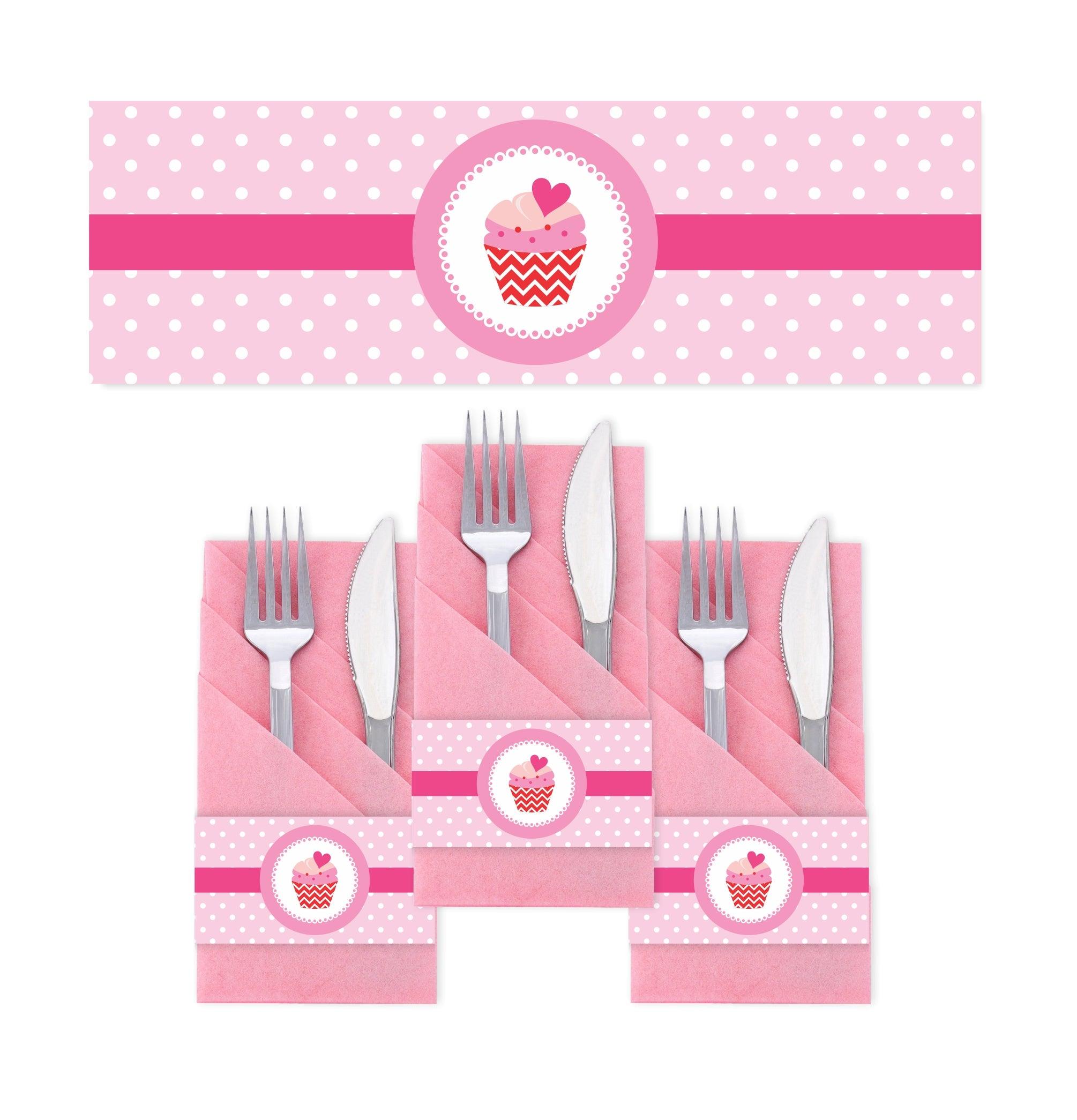 Cupcake Napkin Rings THEME PARTIES Pretty UR Party   