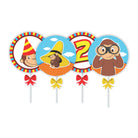 Curious George Theme Cupcake / Food Toppers THEME PARTIES Pretty UR Party   