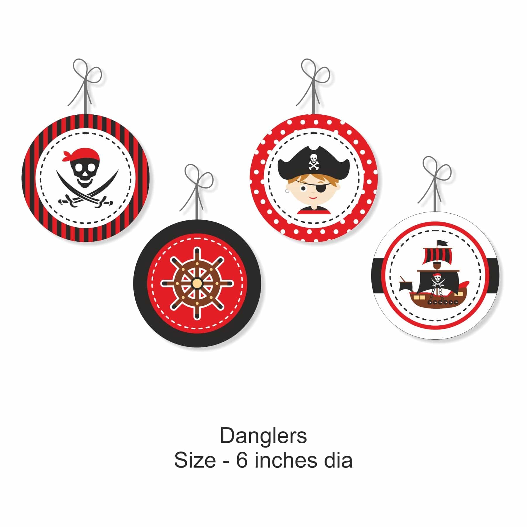  Ready Confetti 12 pk Pirate Party Favors for Pirate