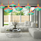 Diwali Hanging Danglers  - Pack of 10 DECORATIONS PRETTY UR PARTY   