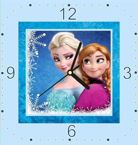 Personalised Frozen Clock RETURN GIFTS Pretty UR Party   