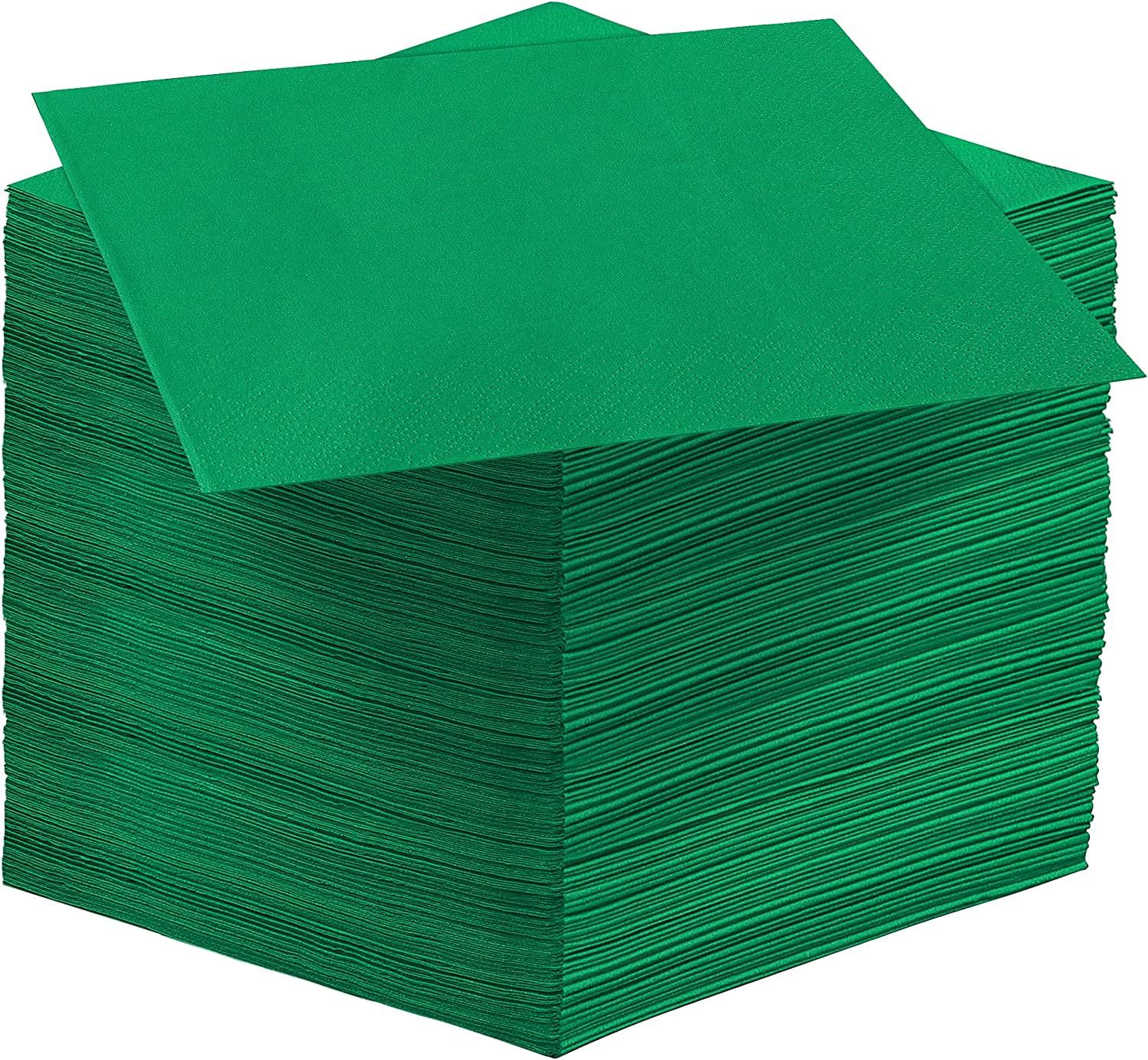 Green Paper Napkins - Pack of 20 THEME PARTIES Pretty UR Party   