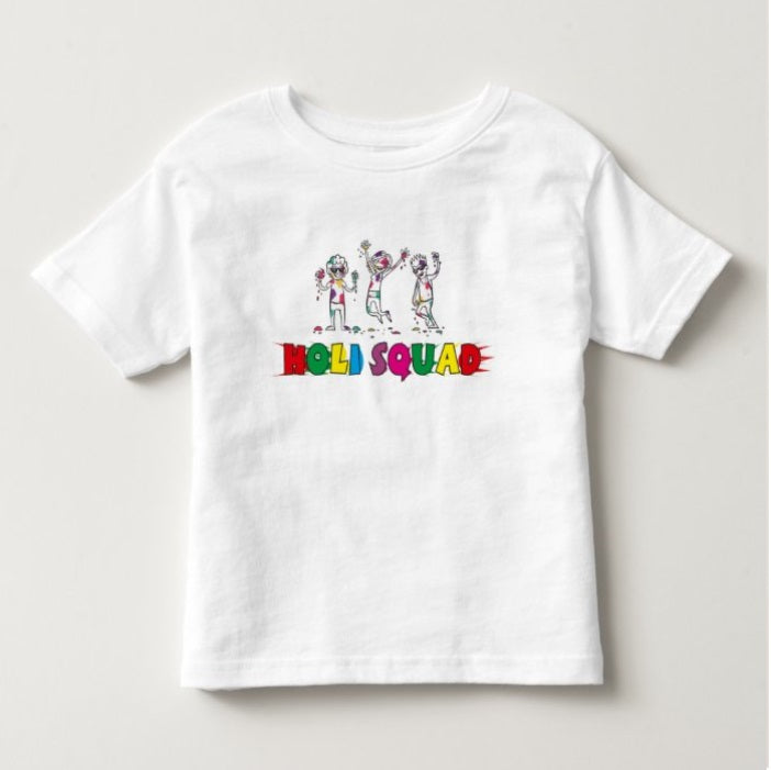 Holi Squad T-shirt HOLI Pretty UR Party   