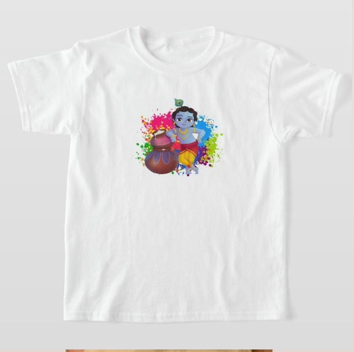 Krishna Holi T-shirt HOLI Pretty UR Party   