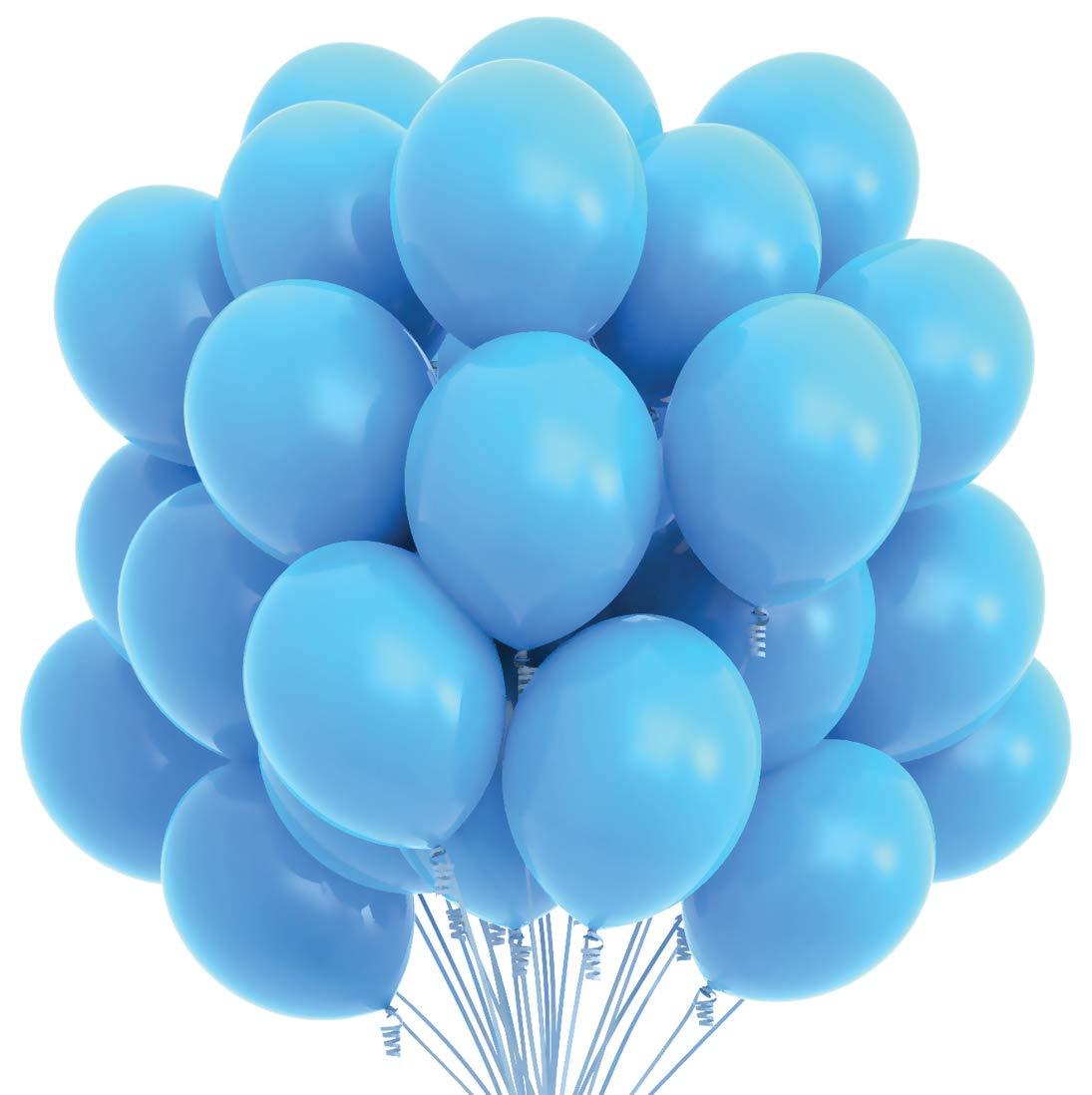 Light Blue Latex Balloon BALLOONS Pretty UR Party   