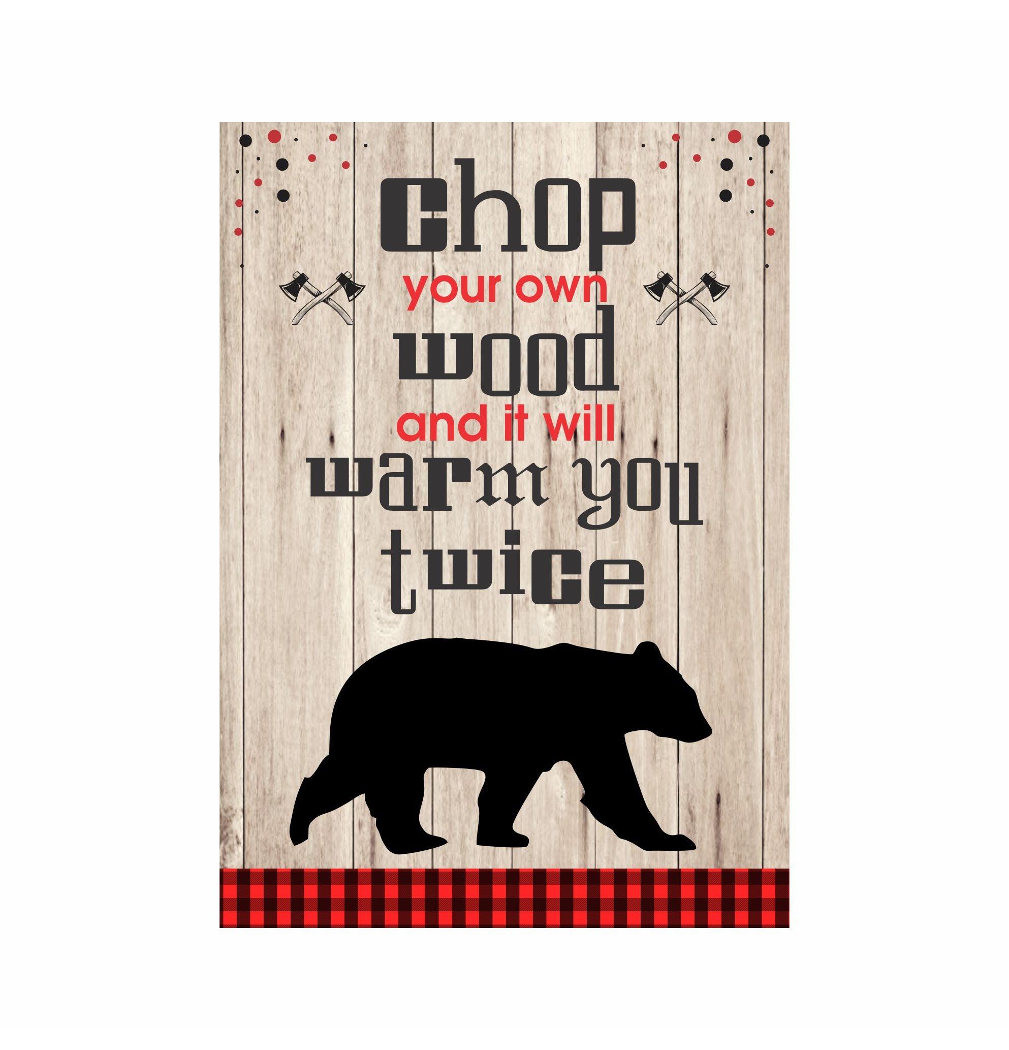 Lumberjack Theme Centerpieces - Pack of 2 THEME PARTIES Pretty UR Party   