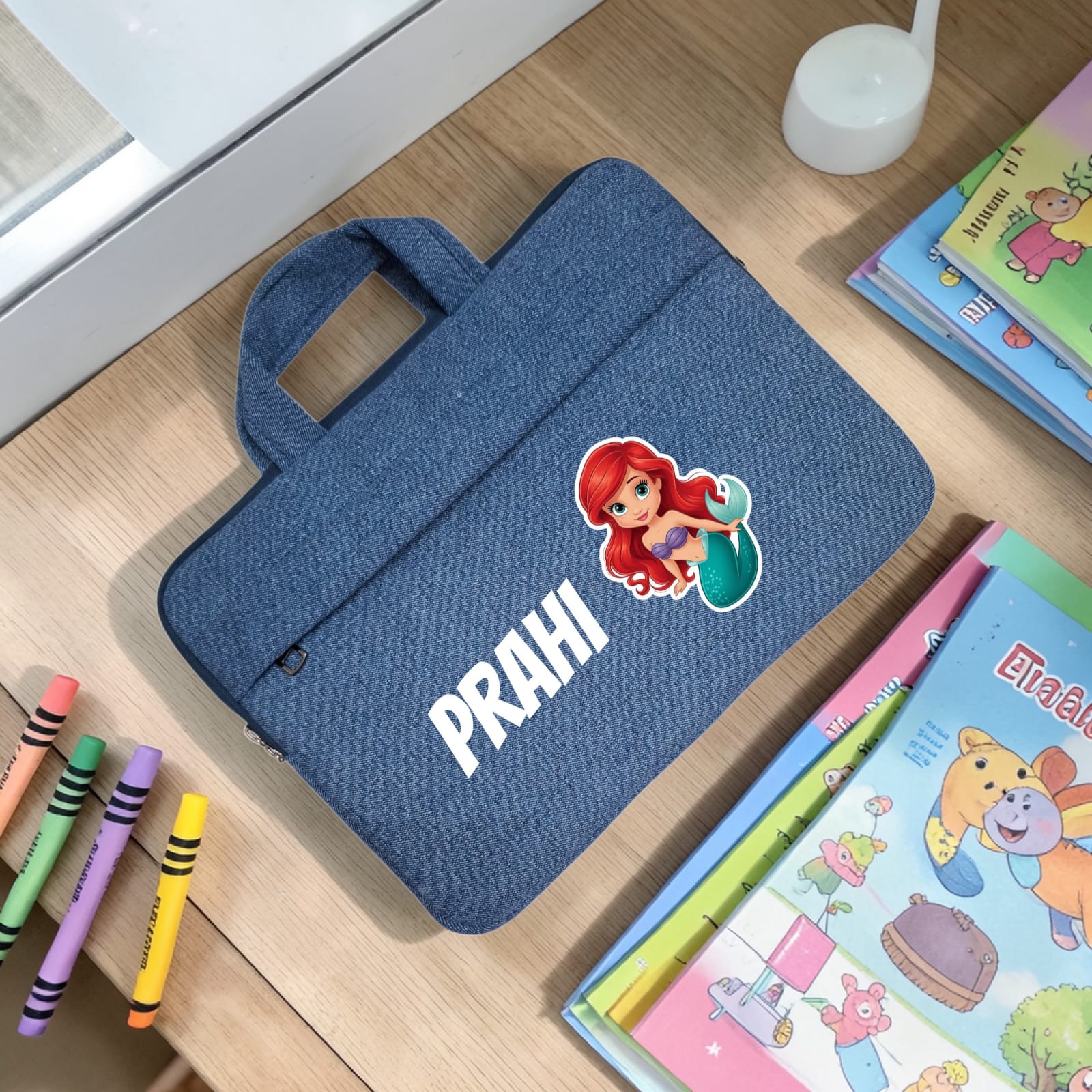 Denim Laptop Bag
