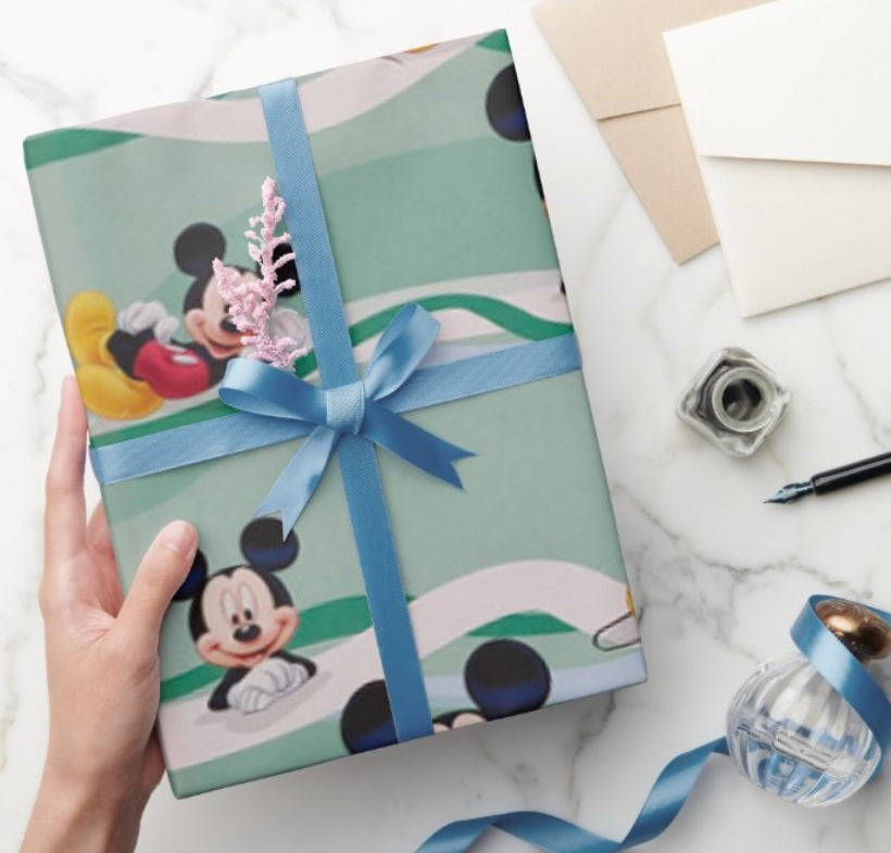 Mickey Wrapping Paper (Pack of 5) ACCESSORIES Pretty UR Party   