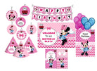 Disney Minnie Mouse Party Decorations Kit - 80 pieces combo pack THEME PARTIES Pretty UR Party   