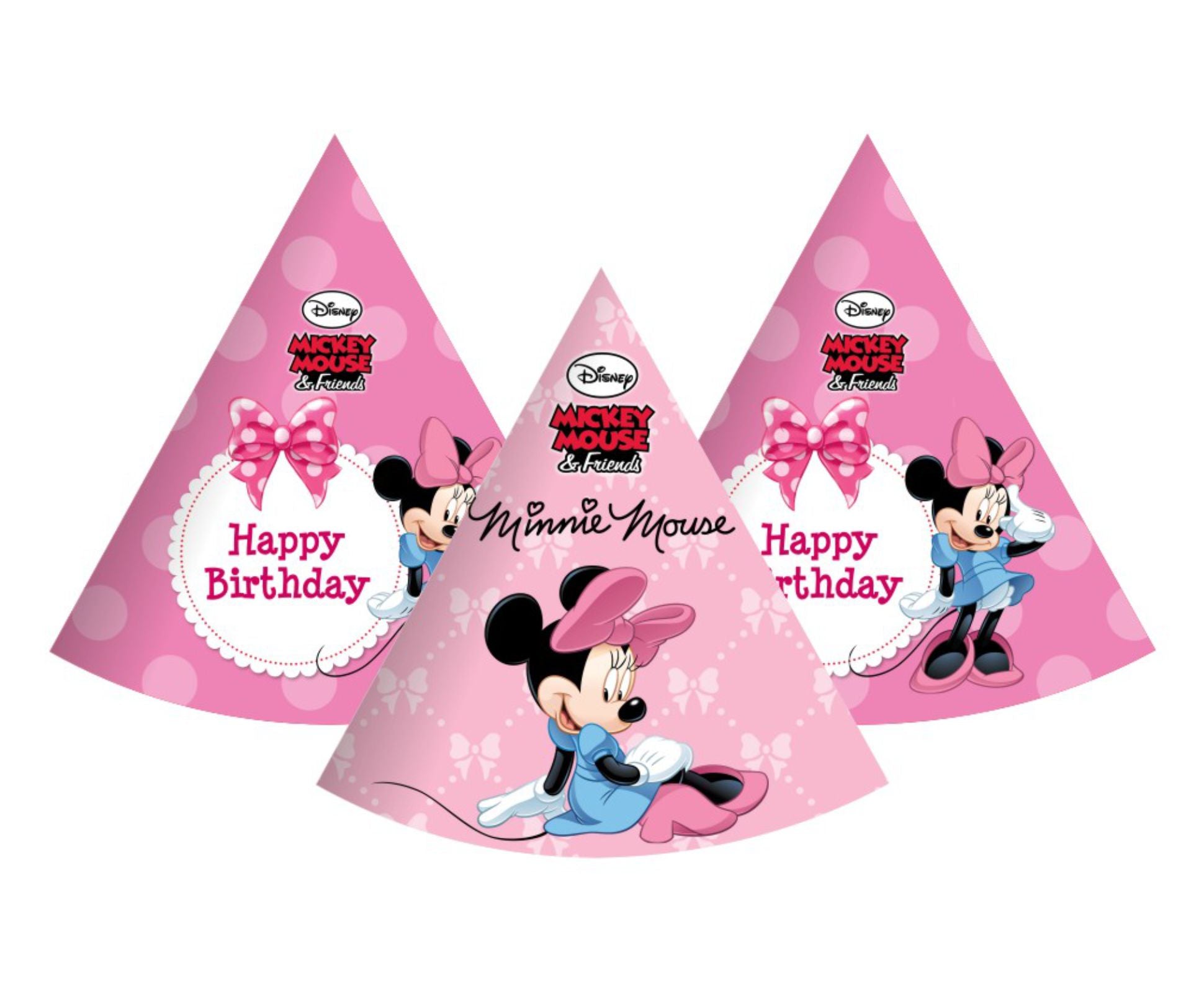 Disney Minnie Mouse Party Decorations Kit - 80 pieces combo pack THEME PARTIES Pretty UR Party   
