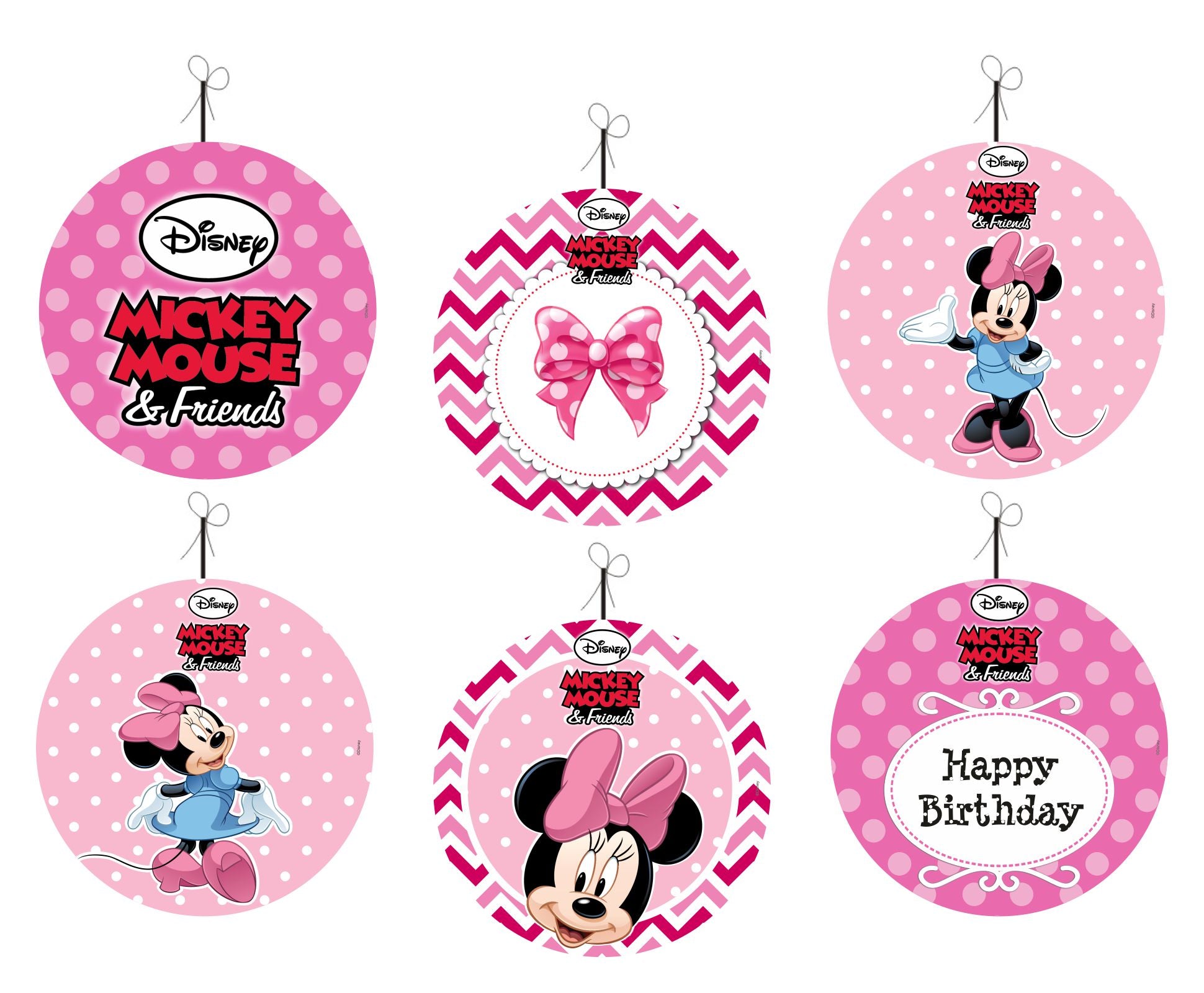 Disney Minnie Mouse Party Decorations Kit - 80 pieces combo pack THEME PARTIES Pretty UR Party   
