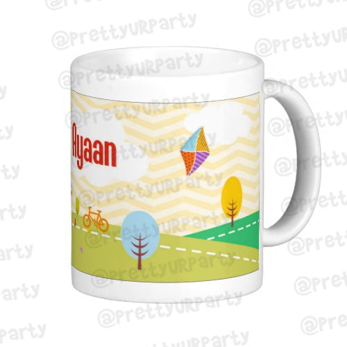 Personalised  Kites Mug THEME PARTIES Pretty UR Party   