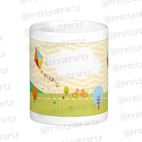 Personalised  Kites Mug THEME PARTIES Pretty UR Party   