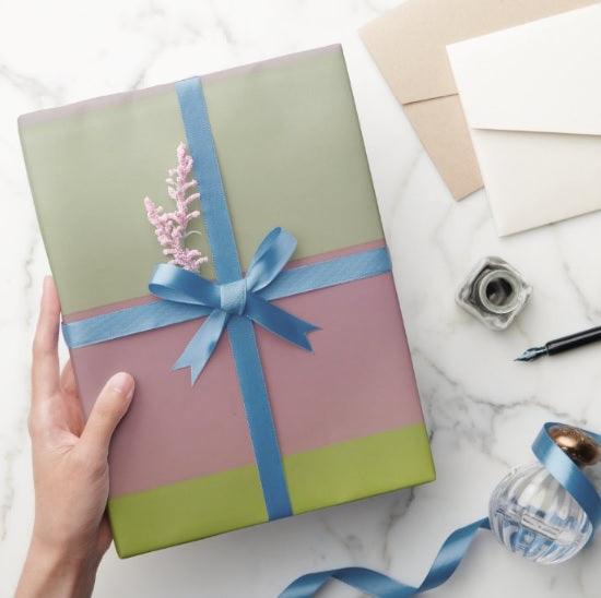 Multicolour Pastel stripes Wrapping paper (pack of 5) RETURN GIFTS Pretty UR Party   