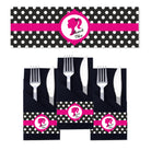 Barbie Napkin Rings THEME PARTIES Pretty UR Party   