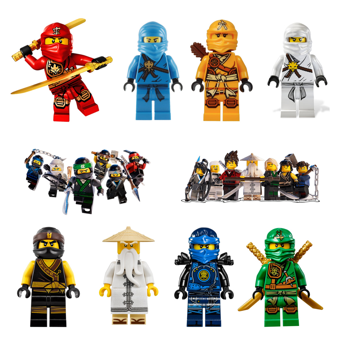 Ninjago Theme Cutouts – PRETTY UR PARTY