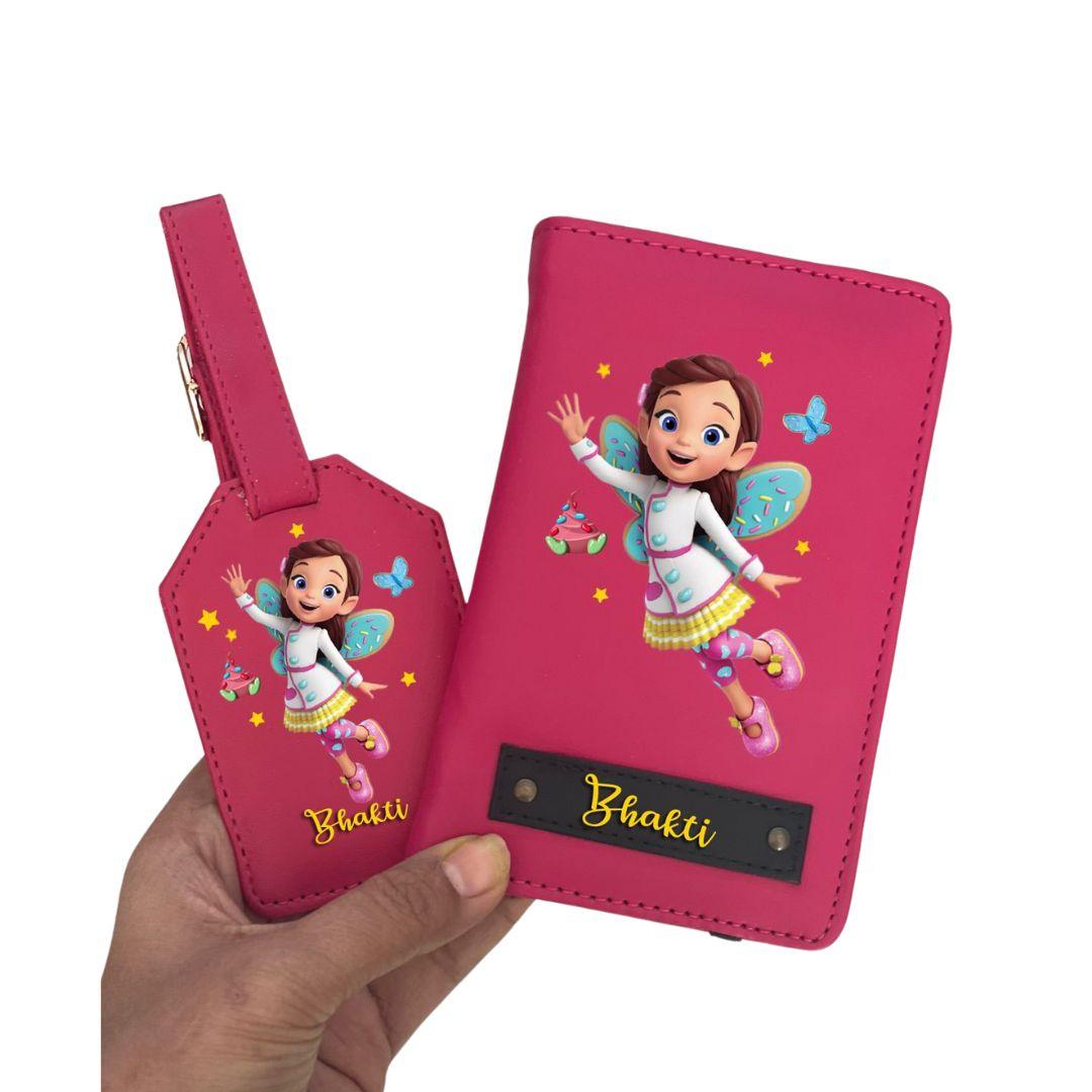 Butterbeans Cafe Passport cover and Bag Tag Combo RETURN GIFTS Pretty UR Party   