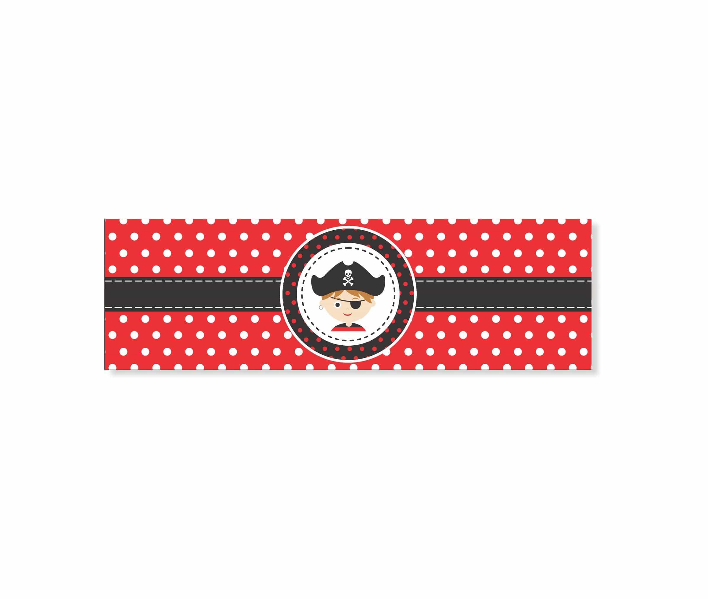 Pirate Wrist Bands - Pack of 10 THEME PARTIES Pretty UR Party   
