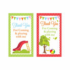 Playground Theme Thank you Tags THEME PARTIES Pretty UR Party   