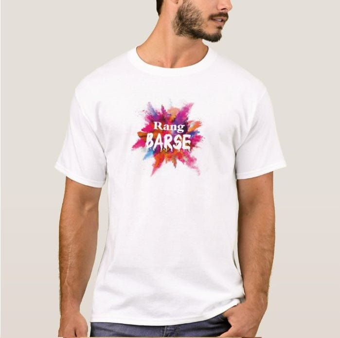 Rang Barse Holi T-shirt HOLI Pretty UR Party   