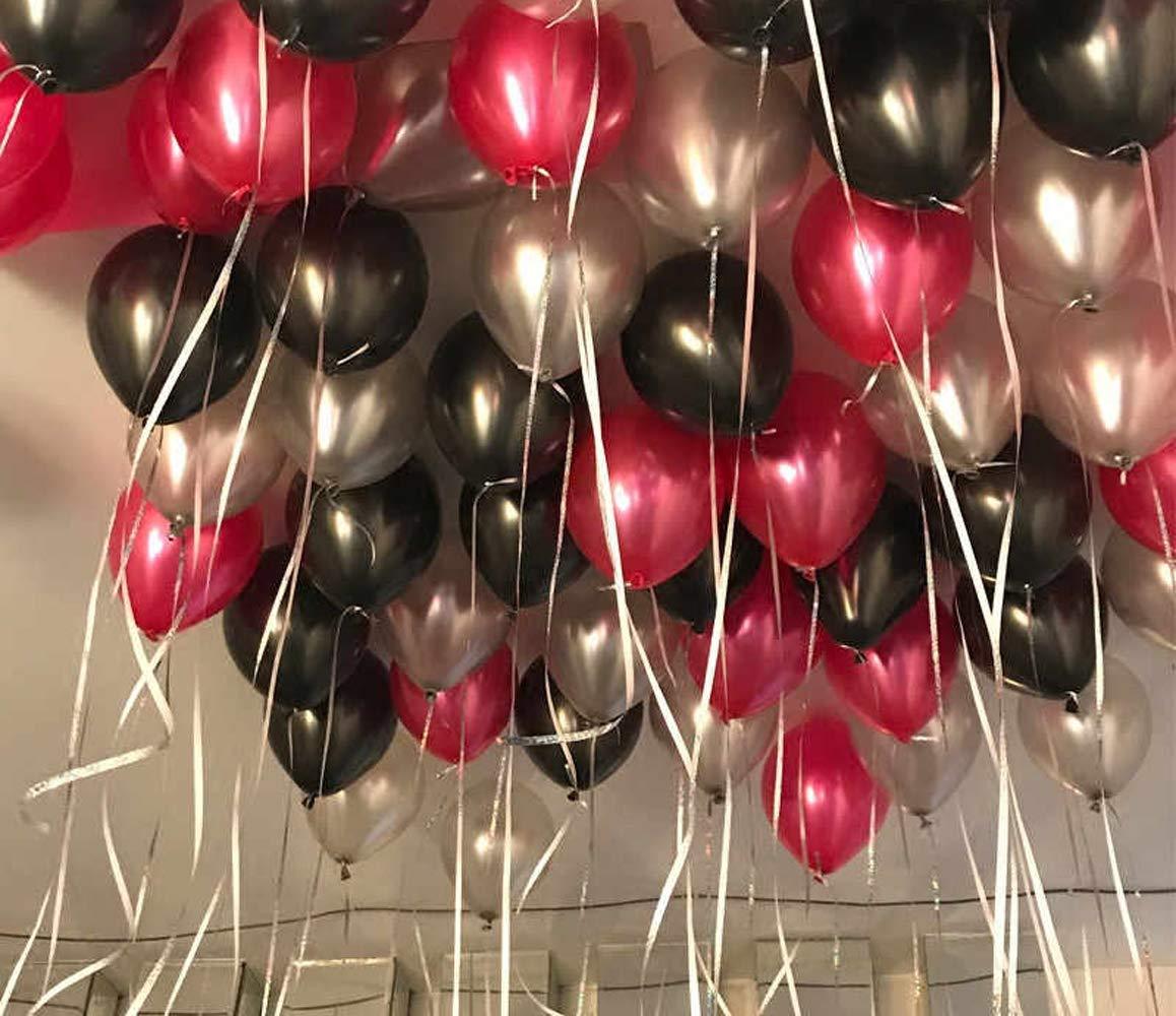 Red Metallic Latex Balloon - Pack of 50 ALL PARTY SUPPLIES Pretty UR Party   