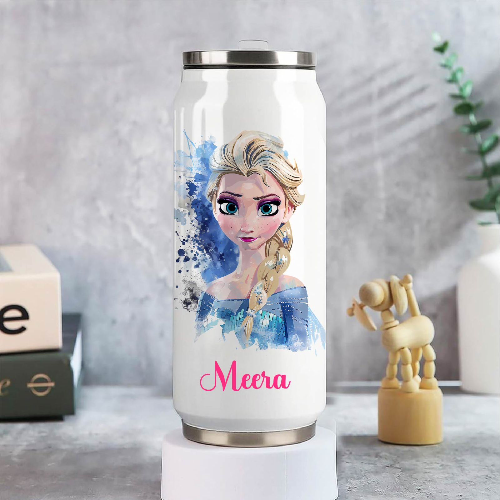 Personalised Frozen Coke Can Sipper RETURN GIFTS PRETTY UR PARTY