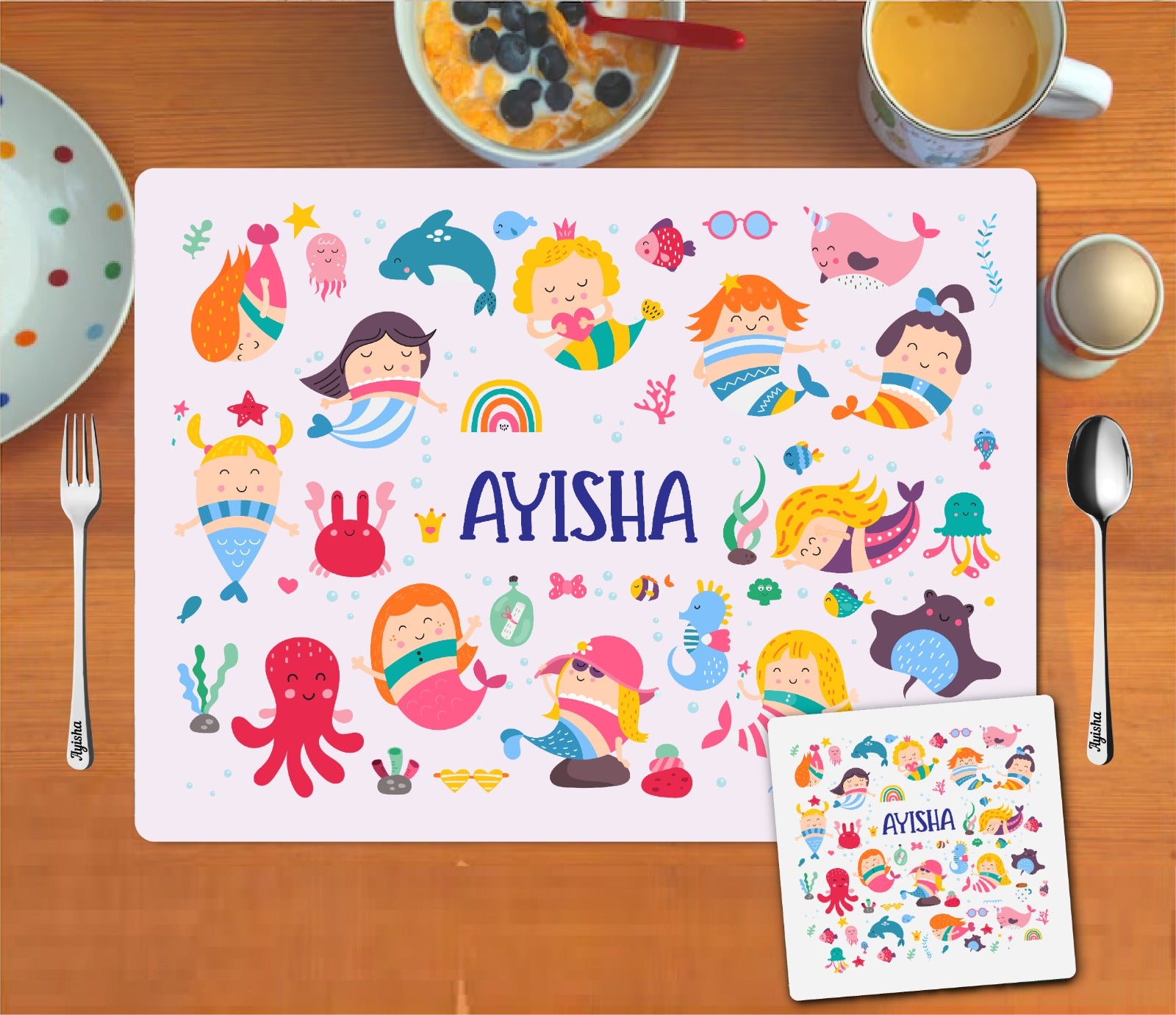 Under the Sea theme Placemat combo