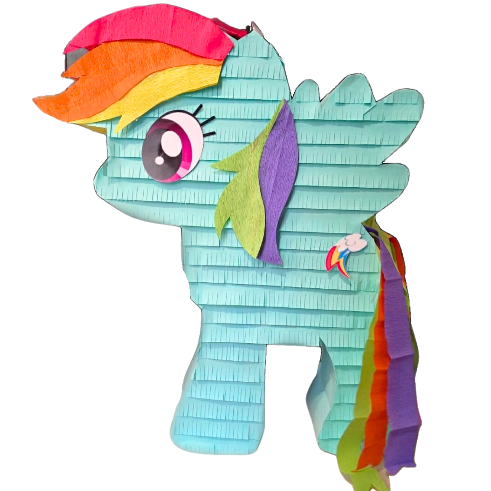 Handcrafted My Little Pony Pinata HANDCRAFTED PRETTY UR PARTY