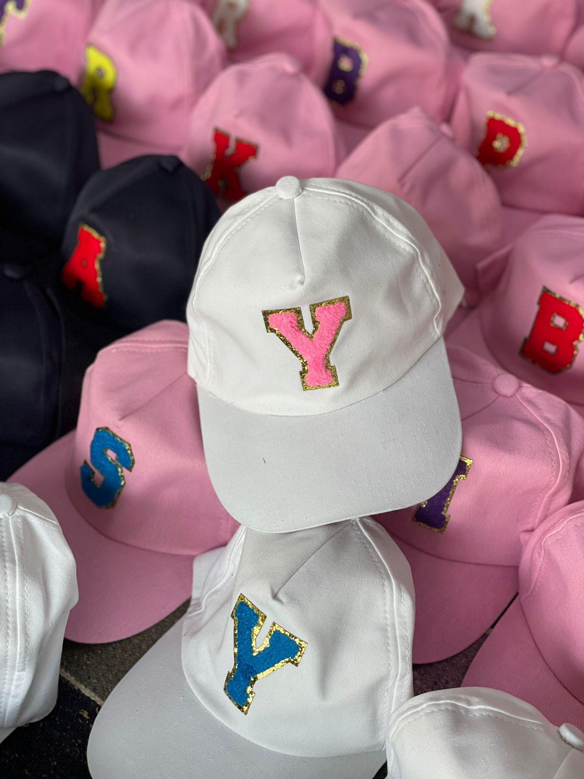 Personalised Cap with intials PRETTY UR PARTY