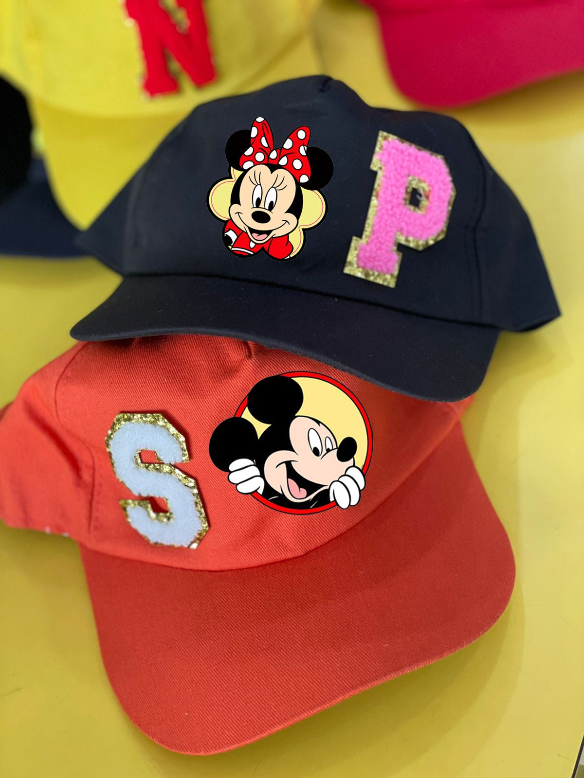 Personalised Cap with Initial and Character PRETTY UR PARTY