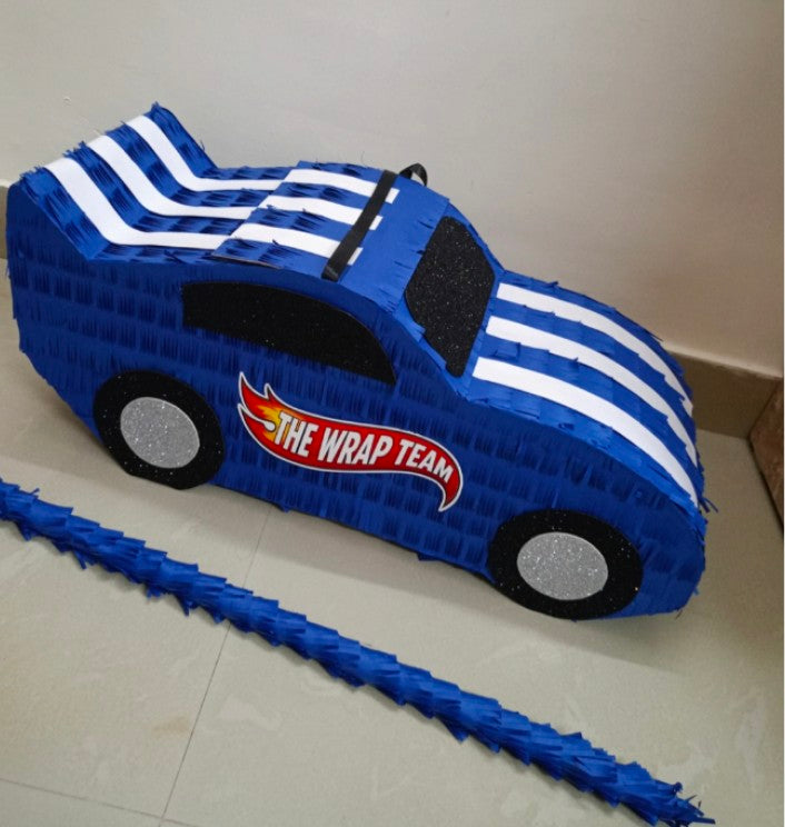 Handcrafted Hot Wheels theme Pinata