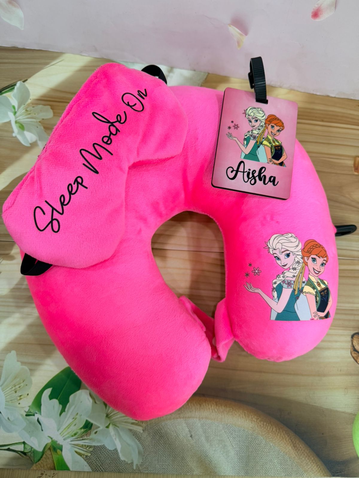 Personalised Frozen theme Travel Combo - Set of 3